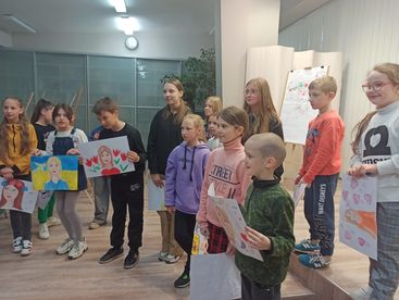 Wieluń: „Pomaluj mój świat” - warsztaty plastyczne dla dzieci z Ukrainy